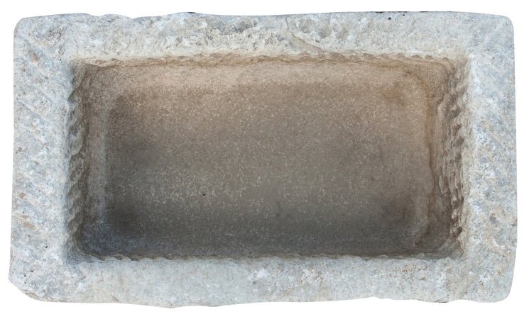 Biscottini Vasca in pietra antica, misure assortite, 1 pc Vecchia pietra, passato Offerta