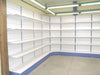Scaffalatura in metallo per negozi abbigliamento cm. 80x40x250h