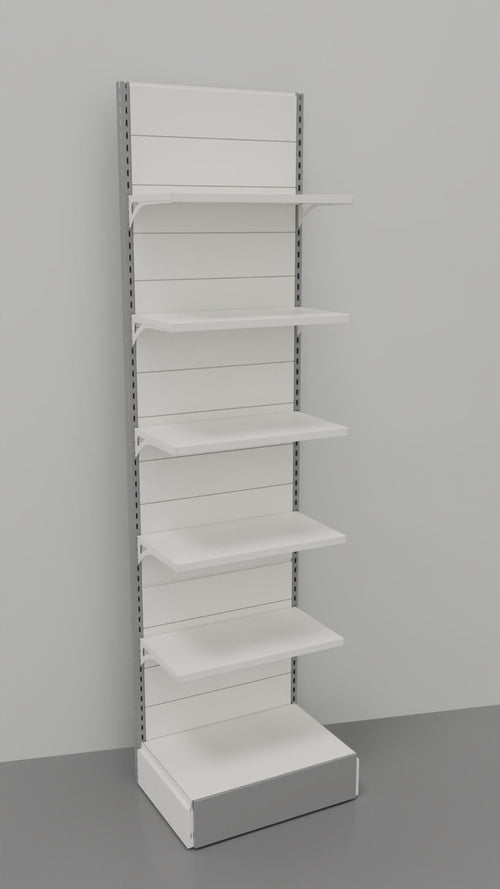 Scaffalatura per arredare negozi in metallo verniciato cm. 80x40x300h