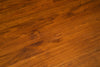 Biscottini Tavolo allungabile Country con struttura bianca anticata piano noce in legno massello di tiglio Made in Italy