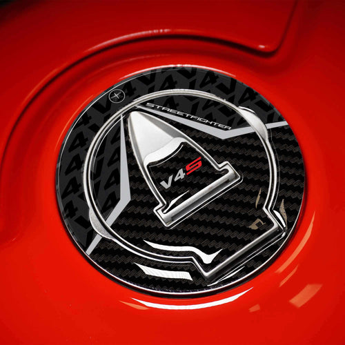 Protezione Tappo moto Adesivo 3D compatibile con Ducati Streetfighter V4S 2025
