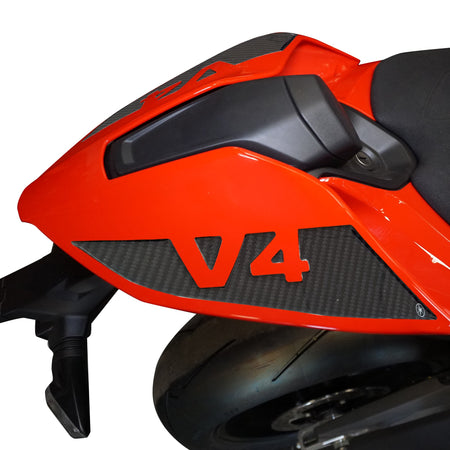 Adesivi Laterali Coda Moto 3D compatibili con Ducati Streetfighter V4 V4S 2025
