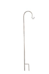 Biscottini Supporto multiuso color ruggine anticata in ferro pieno L22XPR1,5XH122 cm