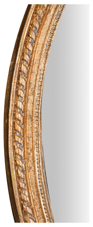 Biscottini Specchiera da appendere 36x3x50 cm finitura oro anticato