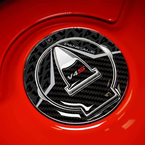 Adesivo Resinato Tappo Serbatoio compatibile con moto Ducati Panigale V4S 2025