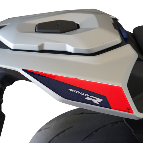 Adesivi 3D Protezioni Fianchetti Coda moto compatibili con BMW M 1000 R