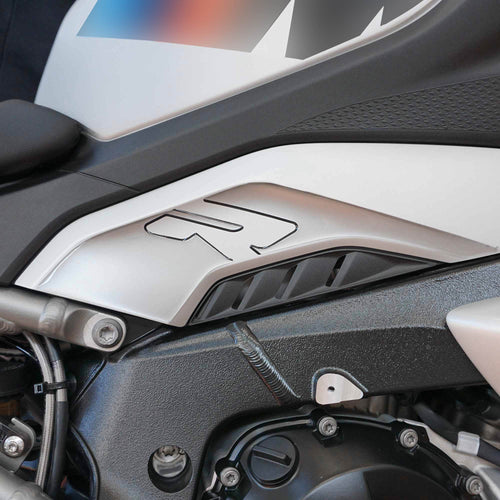 Adesivi 3D Protezioni Laterali Sottosella moto compatibili con BMW M 1000 R