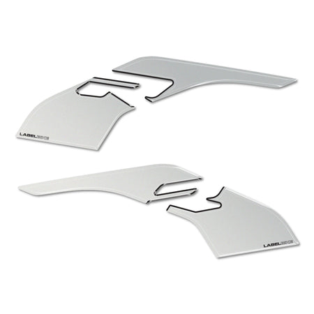 Adesivi 3D Protezioni Laterali Sottosella moto compatibili con BMW M 1000 R