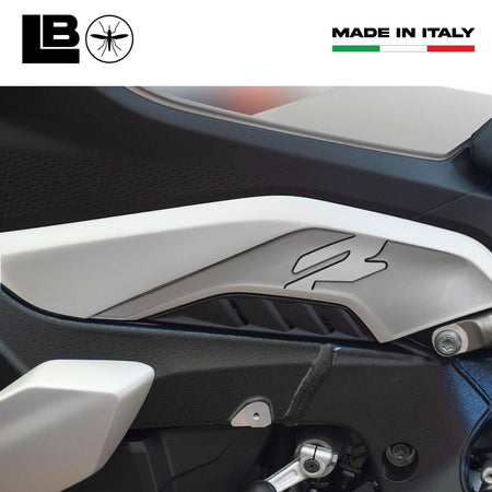 Adesivi 3D Protezioni Laterali Sottosella moto compatibili con BMW M 1000 R