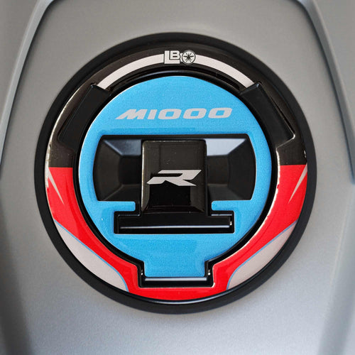 Adesivo resinato 3D Protezione Tappo Serbatoio moto compatibile con BMW M 1000 R