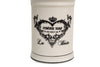 Biscottini Dispenser sapone liquido in porcellana bianca decorata Powder Soap L8,5xPR8,5xH18 cm