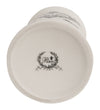 Biscottini Dispenser sapone liquido in porcellana bianca decorata Powder Soap L8,5xPR8,5xH18 cm