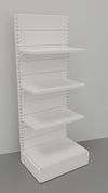 Modulo di scaffalatura metallica per arredamento negozi cm. 80x60x200h