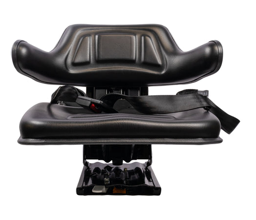 Sedile serie 3 in sky nero con sospensione e cintura statica