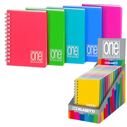 Microquaderno Spiralato Ppl 8X12Cm A7 80Fg+1 80Gr 1Rigo One Color Blasetti