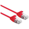 ROLINE CAVO UTP DATA CENTER PATCHCORD CAT.6A CLASS EA LSOH SLIM ROSSO 5M
