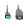 Digitus DA-73107 cavo USB 20 m USB 3.2 Gen 1 (3.1 Gen 1) USB A Nero