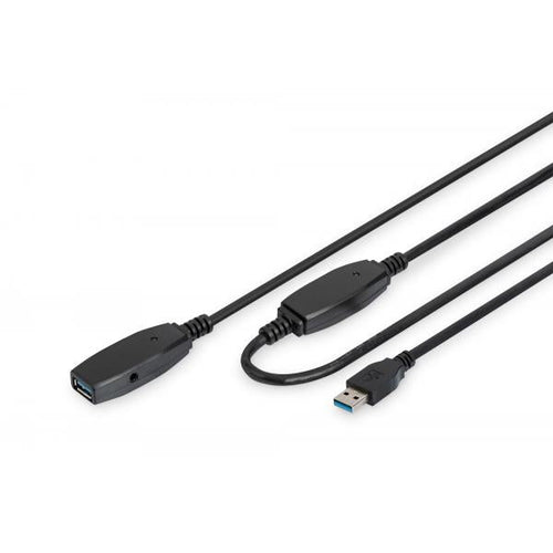 Digitus DA-73107 cavo USB 20 m USB 3.2 Gen 1 (3.1 Gen 1) USB A Nero