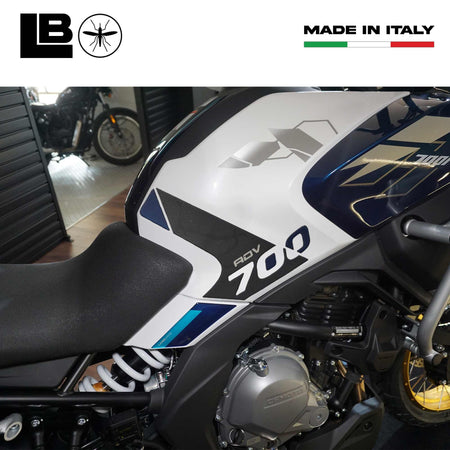 Adesivi 3D Protezioni Serbatoio moto compatibili con CfMoto 700MT Adventure 2025