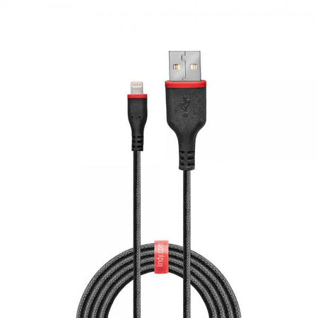 LINDY CAVO DI RICARICA RINFORZATO USB A a LIGHTNING, 1m