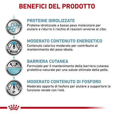 Royal Canin Hypoallergenic Moderate Calorie Croccantini per Cani Adulti