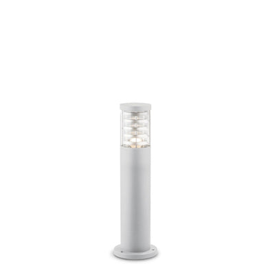 Lampioncino moderno Ideal Lux TRONCO PT1 H40 E27 LED alluminio paletto terra