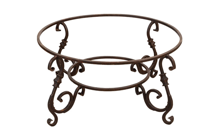 Biscottini Biscottini Base Tavolo ferro battuto 100x100x46 robusta resistente design