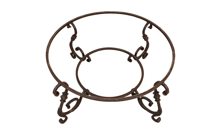 Biscottini Biscottini Base Tavolo ferro battuto 100x100x46 robusta resistente design