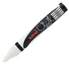 Marcatore A Gesso Liquido Uni Chalk P.Tonda Bianco Uni Mitsubishi