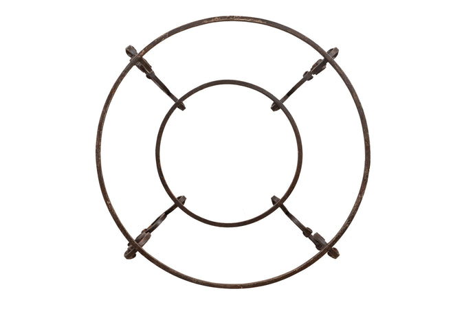 Biscottini Biscottini Base Tavolo ferro battuto 100x100x46 robusta resistente design