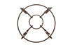 Biscottini Base per Tavolo in ferro L113xPR113xH78 cm Molto robusta resistente Offerta