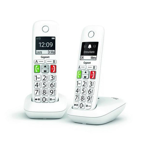 Telefono fisso GIGASET E290 Duo Bianco