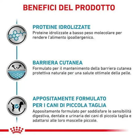 Royal Canin Hypoallergenic Small Dogs Croccantini per Cani Adulti