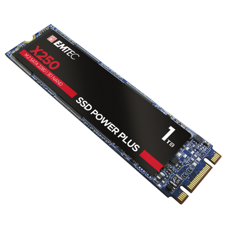 Emtec X250 1 TB M.2 Serial ATA III (EMTEC SSD Power Plus X250 - 1TB - SATA)