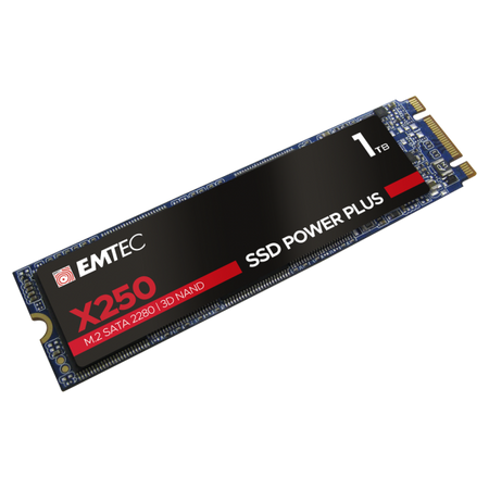Emtec X250 1 TB M.2 Serial ATA III (EMTEC SSD Power Plus X250 - 1TB - SATA)