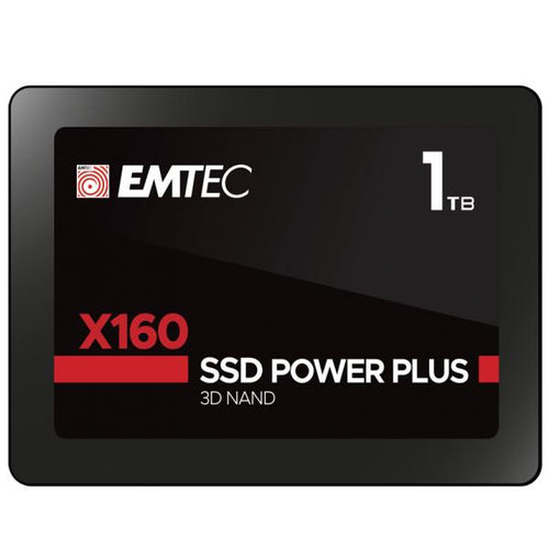 Emtec X160 1,02 TB 2.5 Serial ATA III QLC 3D NAND (EMTEC SSD 1TB 3D NAND 2,5 Intern bu)