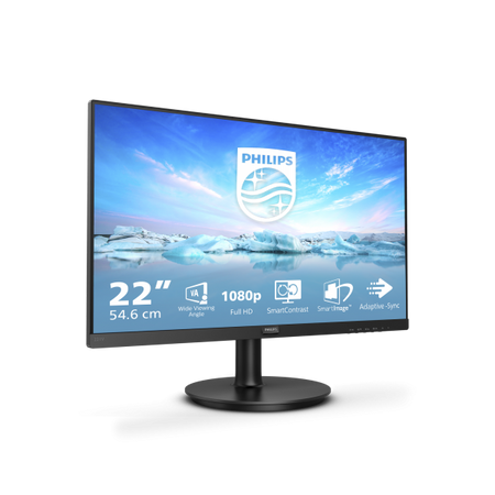 Monitor 21.5" LED VA 221V8A / 00 1920x1080 Full HD Tempo di Risposta 4 ms