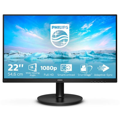 Monitor 21.5 LED VA 221V8A / 00 1920x1080 Full HD Tempo di Risposta 4 ms