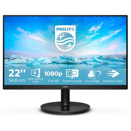 Philips Monitor 22" Led Full Hdvga/hdmi 221v8/00