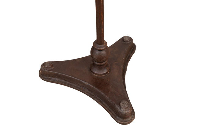 Biscottini Leggio da Terra Biscottini in Ferro Battuto 66x40x100 Stile Country Shabby Chic