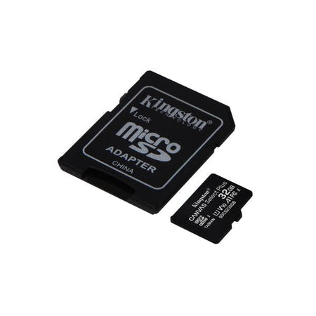 Memoria MicroSDHC 32 Gb Kingston Canvas Select Plus - Transflash 32 Gb - Class10 - Con Adattatore (SDCS/32GB)