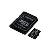 Memoria MicroSDXC 256 Gb Kingston Canvas Select Plus - Transflash 256 Gb - Class10 - Con Adattatore (SDCS2/256GB)