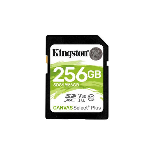Memoria SD Kingston Canvas Select Plus - UHS-I SDHC 256 GB - Classe 10 Flash Card