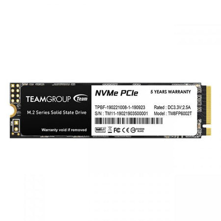 Hard disk SSD Teamgroup MP33 PCIe - 256 Gb - Slot M.2 - Stato Solido - Lettura 1.600 MB/S, Scrittura 1.000 MB/S