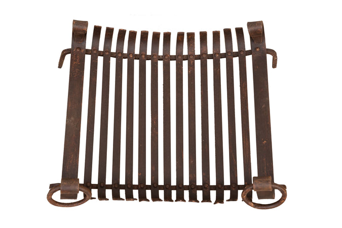 Biscottini Braciere in ferro battuto lavorato a mano L64XPR48XH30 cm Comodo pratico