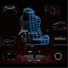Sedia Poltrona Gaming Ufficio Scrivania Gioco Reclinabile 150° Girevole 2cuscini Nero