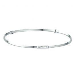 Elements - bracciale Argento bianco misura s