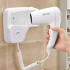 Asciugacapelli a Parete Phon Hotel B&B Asciuga Capelli Bagno 1100W Bianco