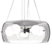 Lampadario moderno Ideal Lux AUDI 10 SP5 016863 103983 E27 LED vetro metallo sospensione