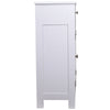 Mobile in Legno 75x30 H 80cm Bagno Camera Ingresso Salvaspazio 2 Ante 1 Cassetto